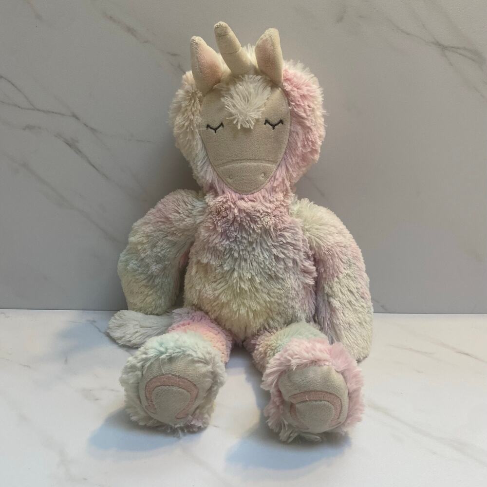 Slumberkins Pastel Rainbow Unicorn Limited edition